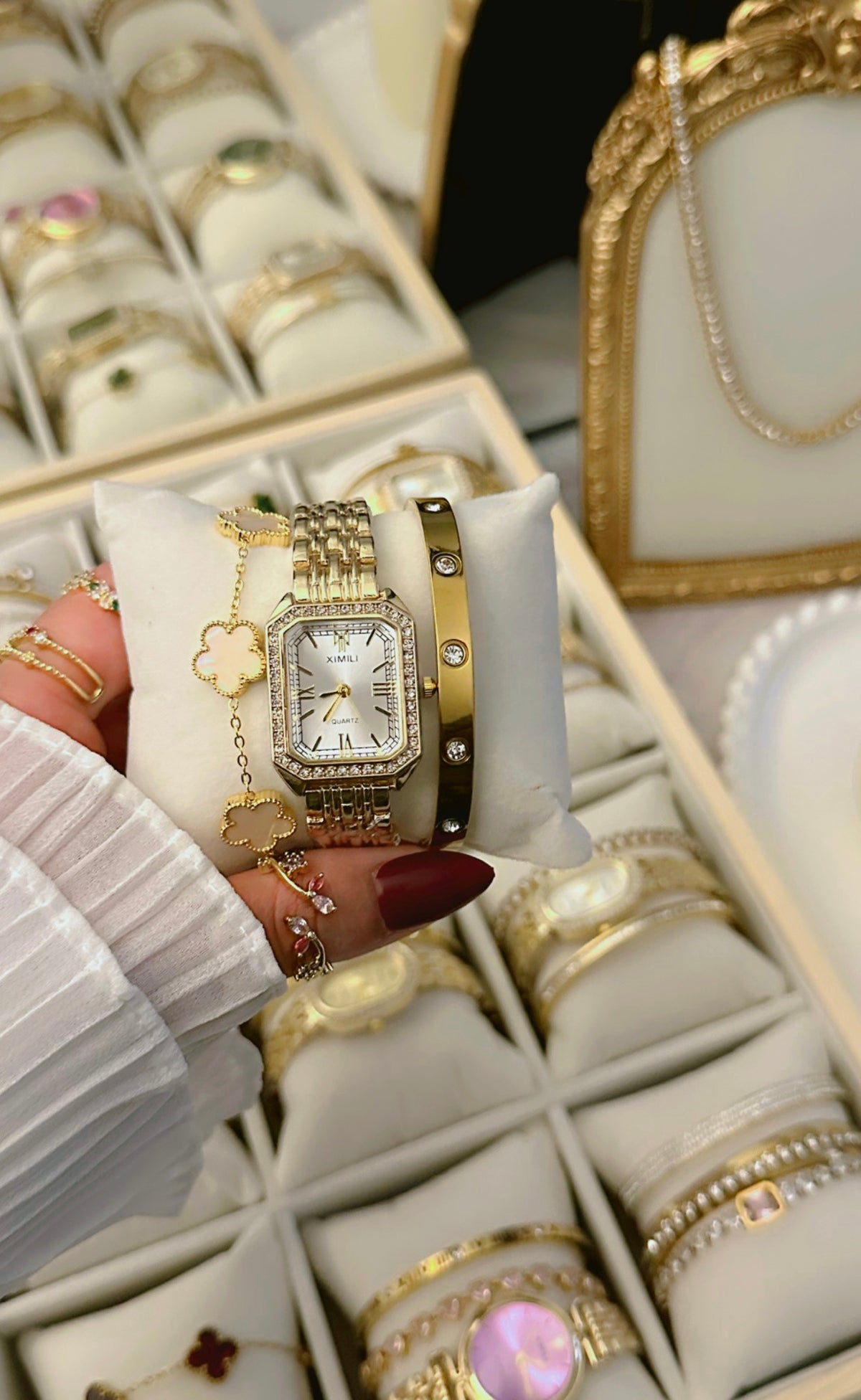 Pearl Éclat Watch Stack